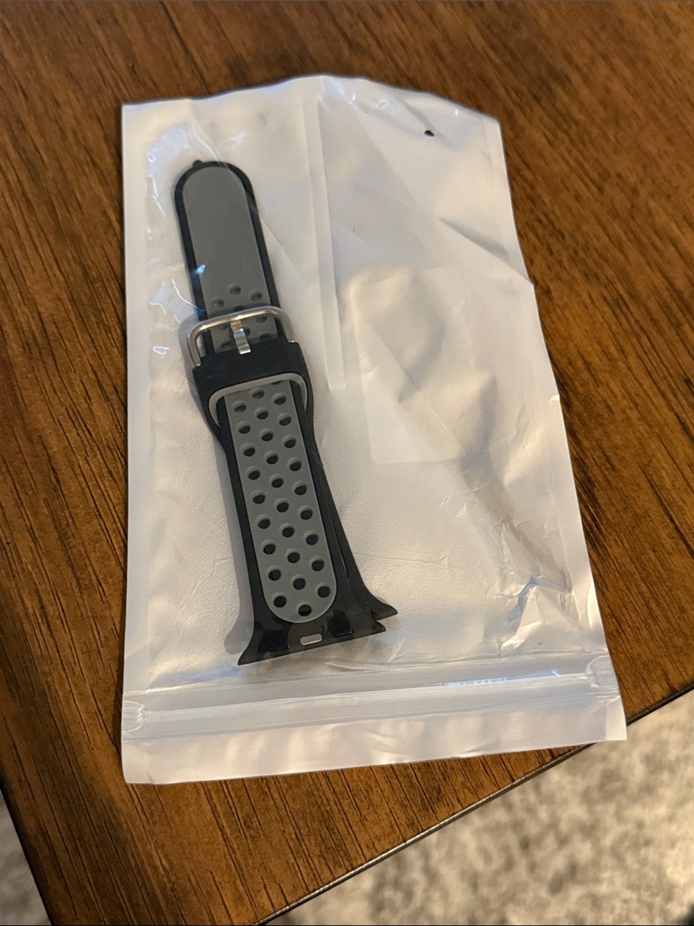 Gray and Black Apple Watch Sport Band 44-46mm
